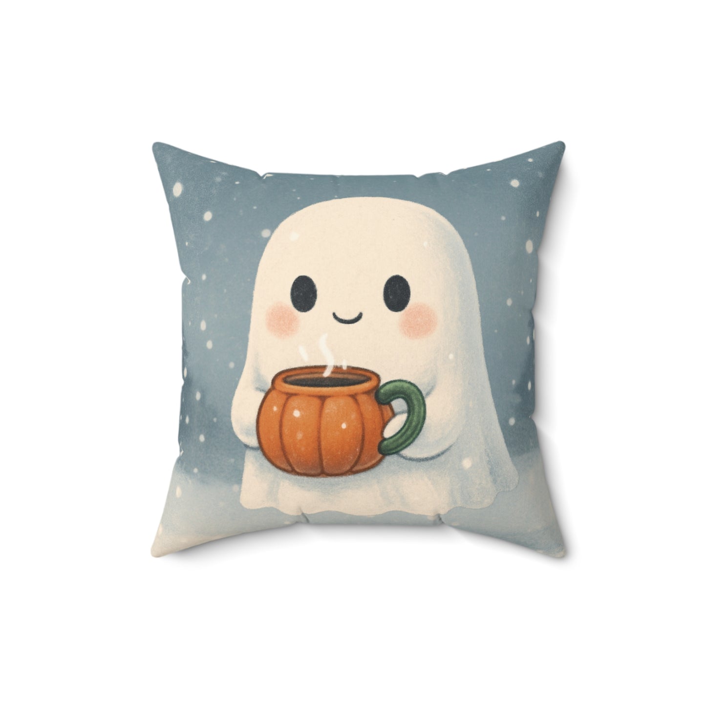 Cozy Halloween Ghost Pillow, Cute Pillow, Home Decor, Fall Decor, Ghost Decor, Halloween Gift, Cozy Vibes