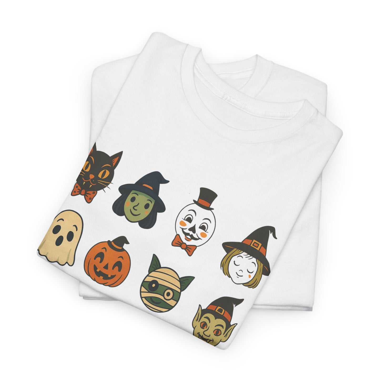 Halloween Graphic Tee, Unisex Heavy Cotton Shirt