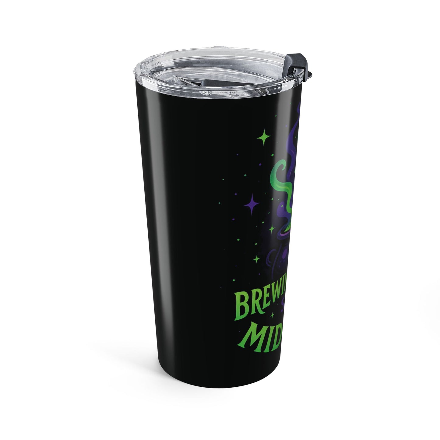 Brewing Potions Since Midnight, Halloween-Themed Tumbler