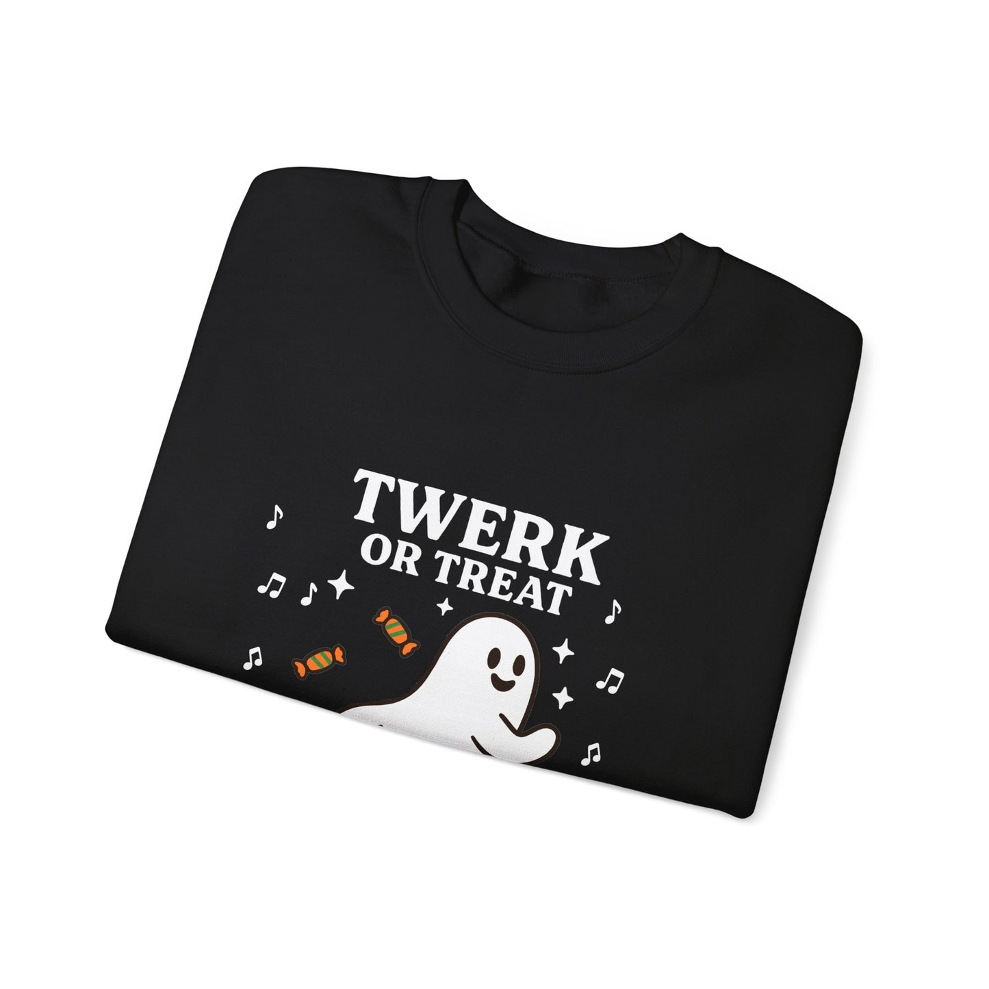 Halloween Twerk Sweatshirt, Unisex Sweatshirt, Funny Ghost Crewneck, Spooky Season Apparel, Halloween Gift, Fall Fashion