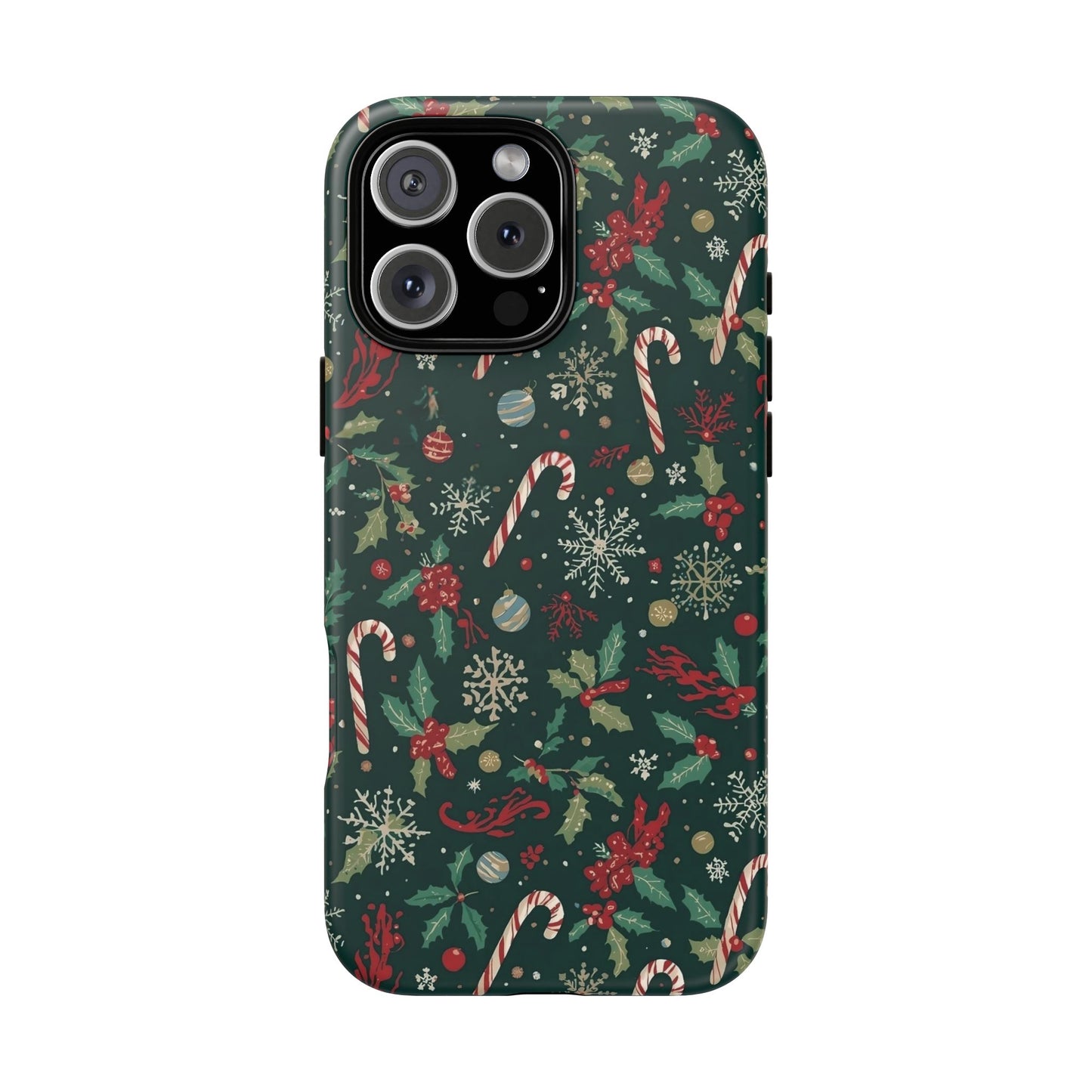 Christmas Phone Case, Festive Phone Case with Holiday Patterns for Iphone 17, 16, 15, 14, 13, 12, 11 & Samsung
