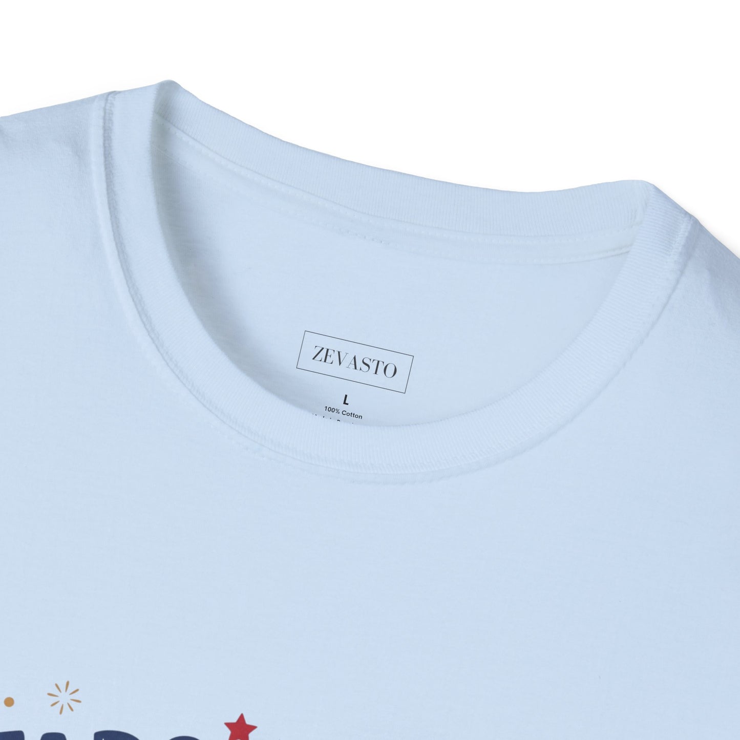 Stars, Stripes & Snacks T-Shirt — 4th of July Patriotic Dessert Tee