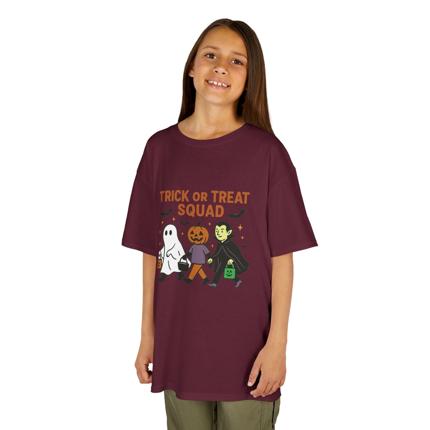 Kids Halloween Tee | Trick or Treat Squad Shirt, Halloween Shirt