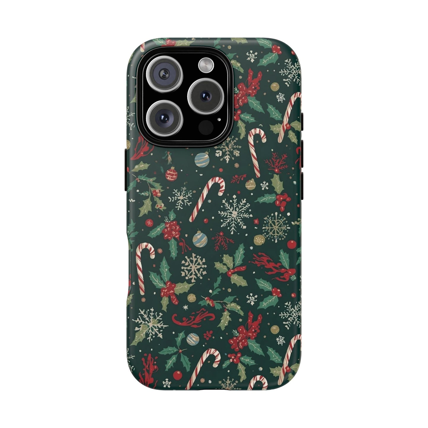 Christmas Phone Case, Festive Phone Case with Holiday Patterns for Iphone 17, 16, 15, 14, 13, 12, 11 & Samsung