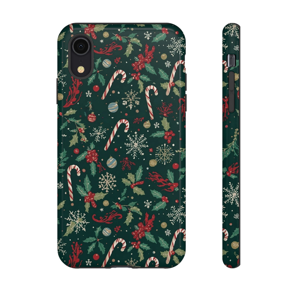 Christmas Phone Case, Festive Phone Case with Holiday Patterns for Iphone & Samsung