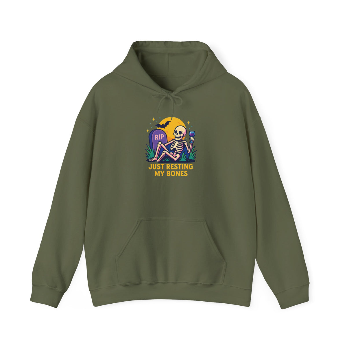 Halloween Skeleton Hoodie, Cozy Unisex Sweatshirt