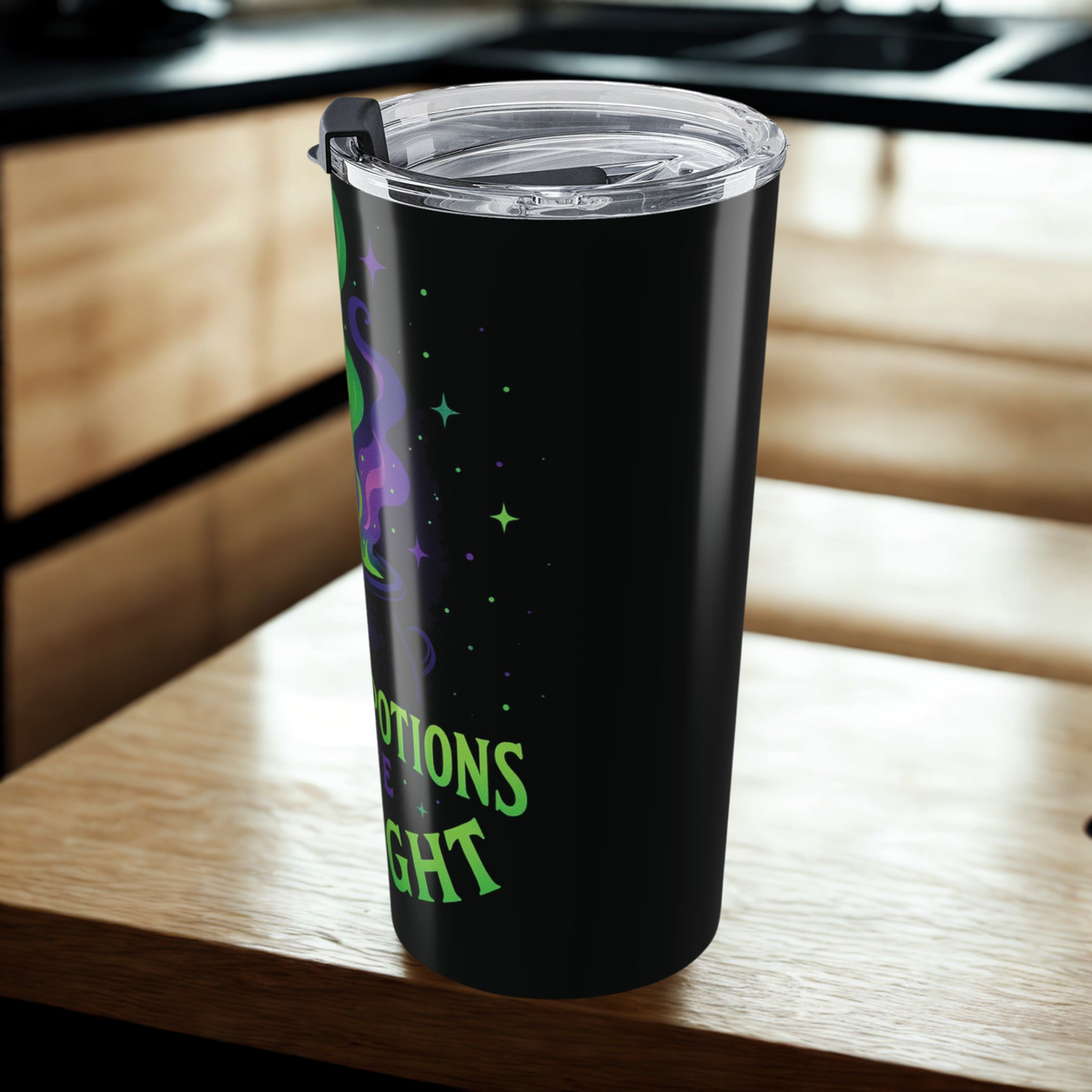 Brewing Potions Since Midnight, Halloween-Themed Tumbler